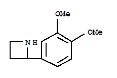 Azetidine, 2-(3,4-dimethoxyphenyl)-(9ci)Structure,777887-06-6Structure Azetidine, 2-(3,4-dimethoxyphenyl)-(9ci) Structure,777887-06-6Structure