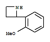 Azetidine, 2-(2-methoxyphenyl)-(9ci)Structure,777887-09-9Structure Azetidine, 2-(2-methoxyphenyl)-(9ci) Structure,777887-09-9Structure