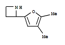 Azetidine, 2-(4,5-dimethyl-2-furanyl)-(9ci)Structure,777887-62-4Structure Azetidine, 2-(4,5-dimethyl-2-furanyl)-(9ci) Structure,777887-62-4Structure