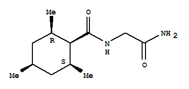(9ci)-n-(2-氨基-2-氧代乙基)-2,4,6-三甲基-環(huán)己烷羧酰胺結(jié)構(gòu)式_777941-28-3結(jié)構(gòu)式