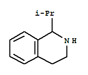 Isoquinoline, 1,2,3,4-tetrahydro-1-(1-methylethyl)-(9ci)Structure,77796-20-4Structure Isoquinoline, 1,2,3,4-tetrahydro-1-(1-methylethyl)-(9ci) Structure,77796-20-4Structure