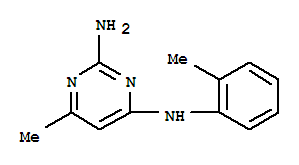 2,4-Pyrimidinediamine,6-methyl-n4-(2-methylphenyl)-(9ci)Structure,778545-04-3Structure 2,4-Pyrimidinediamine,6-methyl-n4-(2-methylphenyl)-(9ci) Structure,778545-04-3Structure