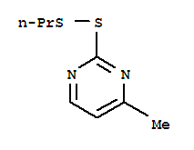 Pyrimidine,4-methyl-2-(propyldithio)-(9ci)Structure,778558-46-6Structure Pyrimidine,4-methyl-2-(propyldithio)-(9ci) Structure,778558-46-6Structure