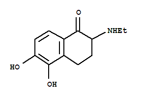 1(2H)-naphthalenone, 2-(ethylamino)-3,4-dihydro-5,6-dihydroxy-(9ci)Structure,779980-63-1Structure 1(2H)-naphthalenone, 2-(ethylamino)-3,4-dihydro-5,6-dihydroxy-(9ci) Structure,779980-63-1Structure