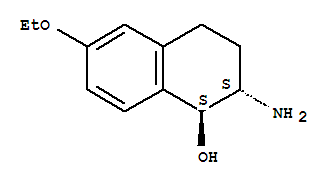 1-Naphthalenol,2-amino-6-ethoxy-1,2,3,4-tetrahydro-,trans-(9ci)Structure,779994-01-3Structure 1-Naphthalenol,2-amino-6-ethoxy-1,2,3,4-tetrahydro-,trans-(9ci) Structure,779994-01-3Structure