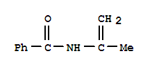 Benzamide, n-(1-methylethenyl)-(9ci)Structure,78007-50-8Structure Benzamide, n-(1-methylethenyl)-(9ci) Structure,78007-50-8Structure