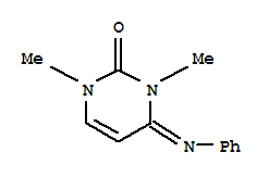 2(1H)-pyrimidinone,3,4-dihydro-1,3-dimethyl-4-(phenylimino)-(9ci)Structure,780693-91-6Structure 2(1H)-pyrimidinone,3,4-dihydro-1,3-dimethyl-4-(phenylimino)-(9ci) Structure,780693-91-6Structure