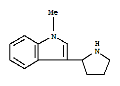 1H-indole,1-methyl-3-(2-pyrrolidinyl)-(9ci) Structure,780700-12-1Structure