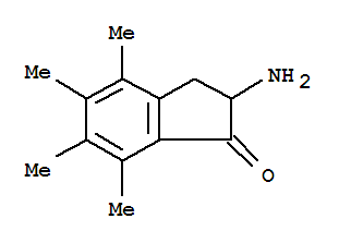 1H-inden-1-one,2-amino-2,3-dihydro-4,5,6,7-tetramethyl-(9ci) Structure,780743-34-2Structure