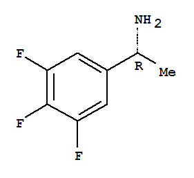 Benzenemethanamine, 3,4,5-trifluoro-a-methyl-, (aR)-Structure,780743-67-1Structure Benzenemethanamine, 3,4,5-trifluoro-a-methyl-, (aR)- Structure,780743-67-1Structure