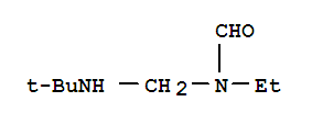 (9ci)-n-[[(1,1-二甲基乙基)氨基]甲基]-n-乙基-甲酰胺結(jié)構(gòu)式_781569-18-4結(jié)構(gòu)式