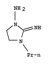 1-Imidazolidinamine,2-imino-3-propyl-(9ci)Structure,781600-69-9Structure 1-Imidazolidinamine,2-imino-3-propyl-(9ci) Structure,781600-69-9Structure