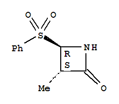 2-Azetidinone,3-methyl-4-(phenylsulfonyl)-,(3s,4r)-(9ci)Structure,782496-96-2Structure 2-Azetidinone,3-methyl-4-(phenylsulfonyl)-,(3s,4r)-(9ci) Structure,782496-96-2Structure