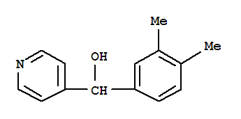 (9ci)-alpha-(3,4-二甲基苯基)-4-吡啶甲醇結(jié)構(gòu)式_782504-44-3結(jié)構(gòu)式