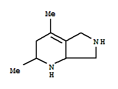 1H-pyrrolo[3,4-b]pyridine,2,3,5,6,7,7a-hexahydro-2,4-dimethyl-(9ci) Structure,783277-78-1Structure