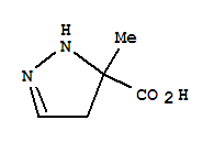 1H-pyrazole-5-carboxylicacid,4,5-dihydro-5-methyl-(9ci)Structure,78367-82-5Structure 1H-pyrazole-5-carboxylicacid,4,5-dihydro-5-methyl-(9ci) Structure,78367-82-5Structure