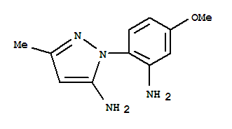 1H-pyrazol-5-amine,1-(2-amino-4-methoxyphenyl)-3-methyl-(9ci)Structure,785003-65-8Structure 1H-pyrazol-5-amine,1-(2-amino-4-methoxyphenyl)-3-methyl-(9ci) Structure,785003-65-8Structure
