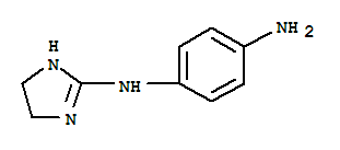 1,4-Benzenediamine, n1-(4,5-dihydro-1h-imidazol-2-yl)-Structure,785036-20-6Structure 1,4-Benzenediamine, n1-(4,5-dihydro-1h-imidazol-2-yl)- Structure,785036-20-6Structure