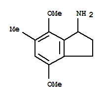 1H-inden-1-amine,2,3-dihydro-4,7-dimethoxy-6-methyl-(9ci) Structure,785717-80-8Structure