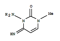 2(1H)-pyrimidinone,3-amino-3,4-dihydro-4-imino-1-methyl-(9ci)Structure,785719-43-9Structure 2(1H)-pyrimidinone,3-amino-3,4-dihydro-4-imino-1-methyl-(9ci) Structure,785719-43-9Structure