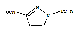 1H-pyrazole,3-isocyanato-1-propyl-(9ci)Structure,785781-22-8Structure 1H-pyrazole,3-isocyanato-1-propyl-(9ci) Structure,785781-22-8Structure
