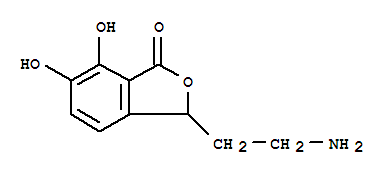 1(3H)-isobenzofuranone,3-(2-aminoethyl)-6,7-dihydroxy-(9ci)Structure,787500-53-2Structure 1(3H)-isobenzofuranone,3-(2-aminoethyl)-6,7-dihydroxy-(9ci) Structure,787500-53-2Structure