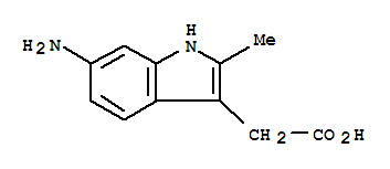 1H-indole-3-aceticacid,6-amino-2-methyl-(9ci)Structure,787545-15-7Structure 1H-indole-3-aceticacid,6-amino-2-methyl-(9ci) Structure,787545-15-7Structure