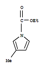 1H-pyrrole-1-carboxylicacid,3-methyl-,ethylester(9ci)Structure,78805-15-9Structure 1H-pyrrole-1-carboxylicacid,3-methyl-,ethylester(9ci) Structure,78805-15-9Structure