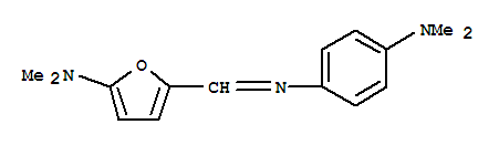(9ci)-n-[[5-(二甲基氨基)-2-呋喃]亞甲基]-N,N-二甲基-1,4-苯二胺結(jié)構(gòu)式_788760-24-7結(jié)構(gòu)式