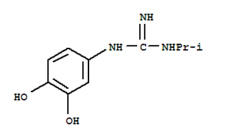 (9ci)-n-(3,4-二羥基苯基)-n-(1-甲基乙基)-胍結(jié)構(gòu)式_790151-08-5結(jié)構(gòu)式