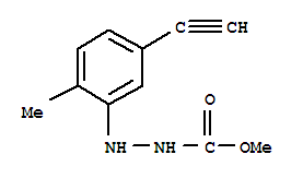 Hydrazinecarboxylic acid, 2-(5-ethynyl-2-methylphenyl)-, methyl ester (9ci)Structure,790228-16-9Structure Hydrazinecarboxylic acid, 2-(5-ethynyl-2-methylphenyl)-, methyl ester (9ci) Structure,790228-16-9Structure