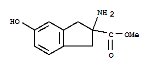 1H-indene-2-carboxylicacid,2-amino-2,3-dihydro-5-hydroxy-,methylester(9ci) Structure,790614-25-4Structure