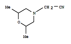 4-Morpholineacetonitrile,2,6-dimethyl-(9ci)Structure,790626-46-9Structure 4-Morpholineacetonitrile,2,6-dimethyl-(9ci) Structure,790626-46-9Structure