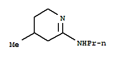 (9ci)-3,4,5,6-四氫-4-甲基-n-丙基-2-吡啶胺結(jié)構(gòu)式_791038-23-8結(jié)構(gòu)式