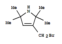 1H-pyrrole,3-(bromomethyl)-2,5-dihydro-2,2,5,5-tetramethyl-(9ci) Structure,791591-50-9Structure