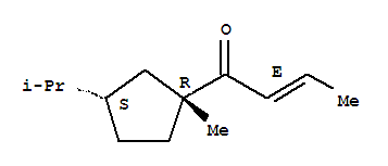 (2e)-(9ci)-1-[(1r,3s)-1-甲基-3-(1-甲基乙基)環(huán)戊基]-2-丁烯-1-酮結(jié)構(gòu)式_791620-49-0結(jié)構(gòu)式