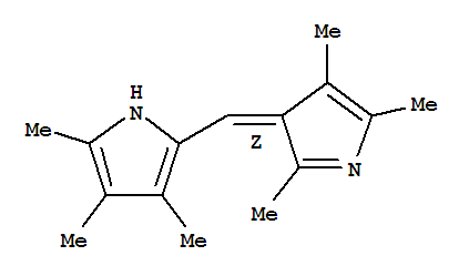 1H-pyrrole,2,3,4-trimethyl-5-[(z)-(2,4,5-trimethyl-3h-pyrrol-3-ylidene)methyl]-(9ci) Structure,791770-67-7Structure