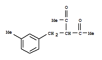 2,4-Pentanedione,3-[(3-methylphenyl)methyl]-(9ci) Structure,791809-53-5Structure