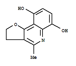 (9ci)-2,3-二氫-4-甲基-呋喃并[3,2-c]喹啉-6,9-二醇結(jié)構(gòu)式_792123-14-9結(jié)構(gòu)式