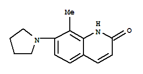 2(1H)-quinolinone,8-methyl-7-(1-pyrrolidinyl)-(9ci)Structure,792149-18-9Structure 2(1H)-quinolinone,8-methyl-7-(1-pyrrolidinyl)-(9ci) Structure,792149-18-9Structure