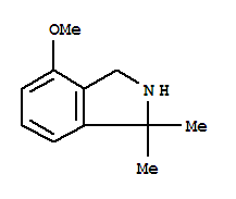 1H-isoindole,2,3-dihydro-4-methoxy-1,1-dimethyl-(9ci)Structure,792167-87-4Structure 1H-isoindole,2,3-dihydro-4-methoxy-1,1-dimethyl-(9ci) Structure,792167-87-4Structure