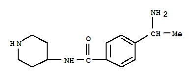 Benzamide, 4-(1-aminoethyl)-n-4-piperidinyl-(9ci)Structure,792184-33-9Structure Benzamide, 4-(1-aminoethyl)-n-4-piperidinyl-(9ci) Structure,792184-33-9Structure