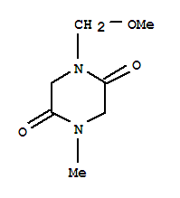 2,5-Piperazinedione,1-(methoxymethyl)-4-methyl-(9ci)Structure,79247-68-0Structure 2,5-Piperazinedione,1-(methoxymethyl)-4-methyl-(9ci) Structure,79247-68-0Structure