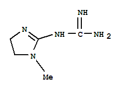 Guanidine, (4,5-dihydro-1-methyl-1h-imidazol-2-yl)-(9ci)Structure,792847-19-9Structure Guanidine, (4,5-dihydro-1-methyl-1h-imidazol-2-yl)-(9ci) Structure,792847-19-9Structure