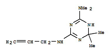 (9ci)-1,6-二氫-n,n,6,6-四甲基-n-2-丙烯基-1,3,5-三嗪-2,4-二胺結(jié)構(gòu)式_792897-92-8結(jié)構(gòu)式