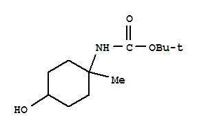 (4-Hydroxy-1-methylcyclohexyl)carbamic acid 1,1-dimethylethyl esterStructure,792913-83-8Structure (4-Hydroxy-1-methylcyclohexyl)carbamic acid 1,1-dimethylethyl ester Structure,792913-83-8Structure