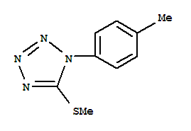 1H-tetrazole,1-(4-methylphenyl)-5-(methylthio)-(9ci) Structure,792950-12-0Structure