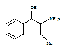 1H-inden-1-ol, 2-amino-2,3-dihydro-3-methyl- Structure,79314-37-7Structure