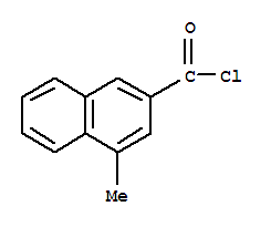 2-Naphthalenecarbonyl chloride, 4-methyl-(9ci)Structure,79325-64-7Structure 2-Naphthalenecarbonyl chloride, 4-methyl-(9ci) Structure,79325-64-7Structure