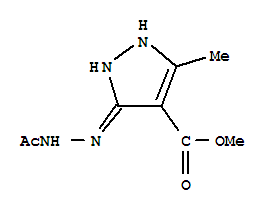 1H-pyrazole-4-carboxylicacid,3-(2-acetylhydrazino)-5-methyl-,methylester(9ci)Structure,793653-12-0Structure 1H-pyrazole-4-carboxylicacid,3-(2-acetylhydrazino)-5-methyl-,methylester(9ci) Structure,793653-12-0Structure
